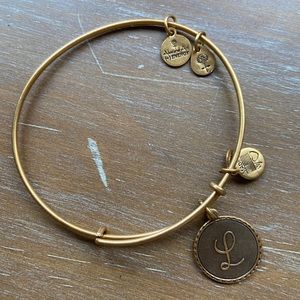 Alex and Ani “L” bracelet
